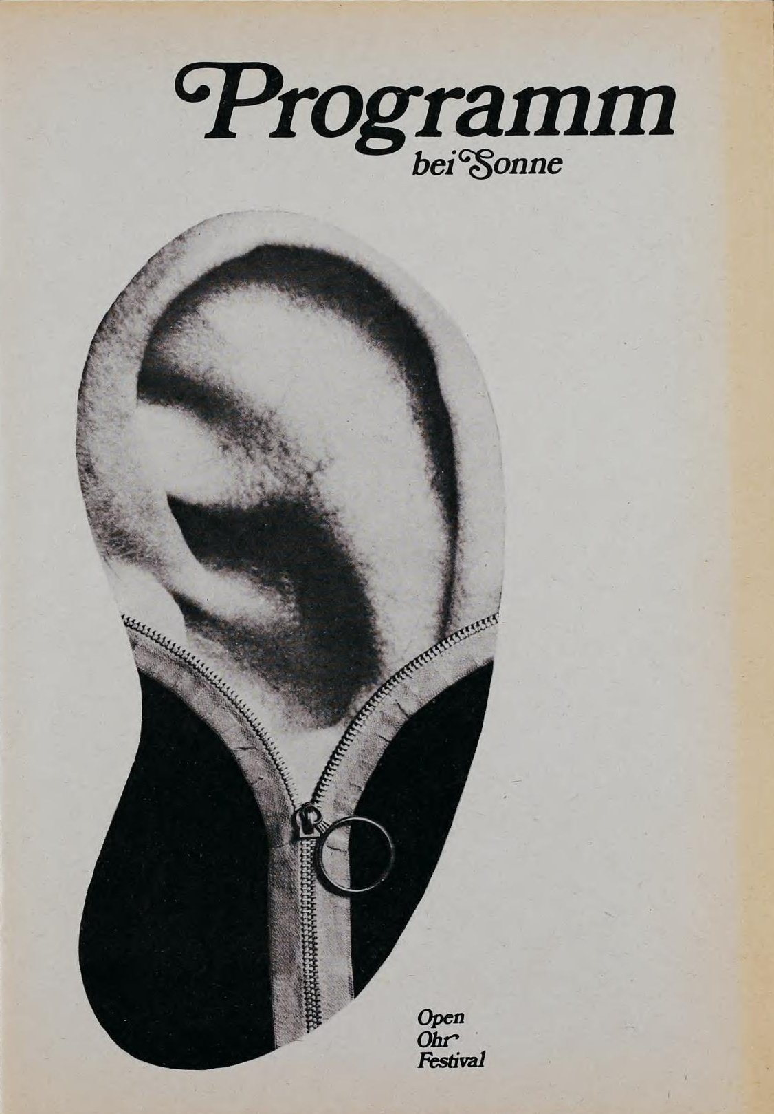 Cover 5. OPEN OHR 1979 PGH Sonne