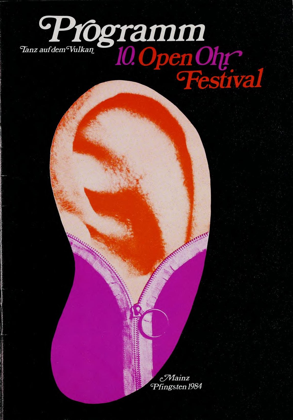 Cover 10. OPEN OHR 1984 PGH Programm