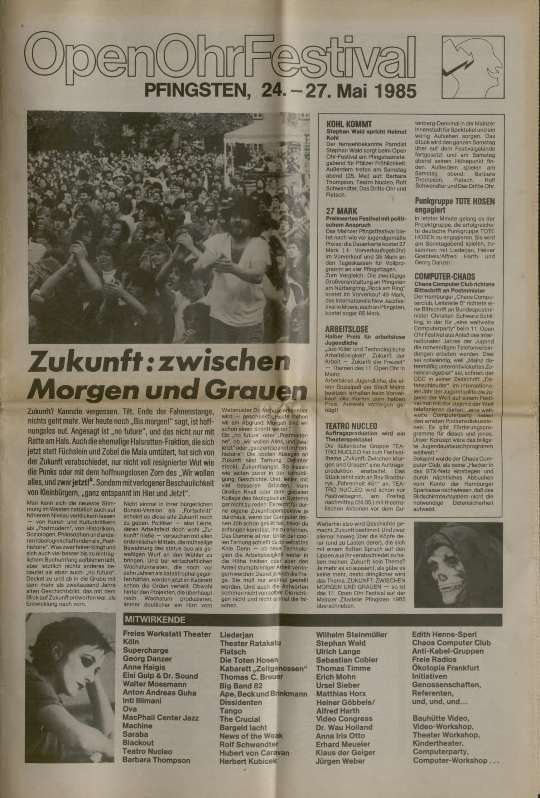 Cover 11. OPEN OHR 1985 PGH