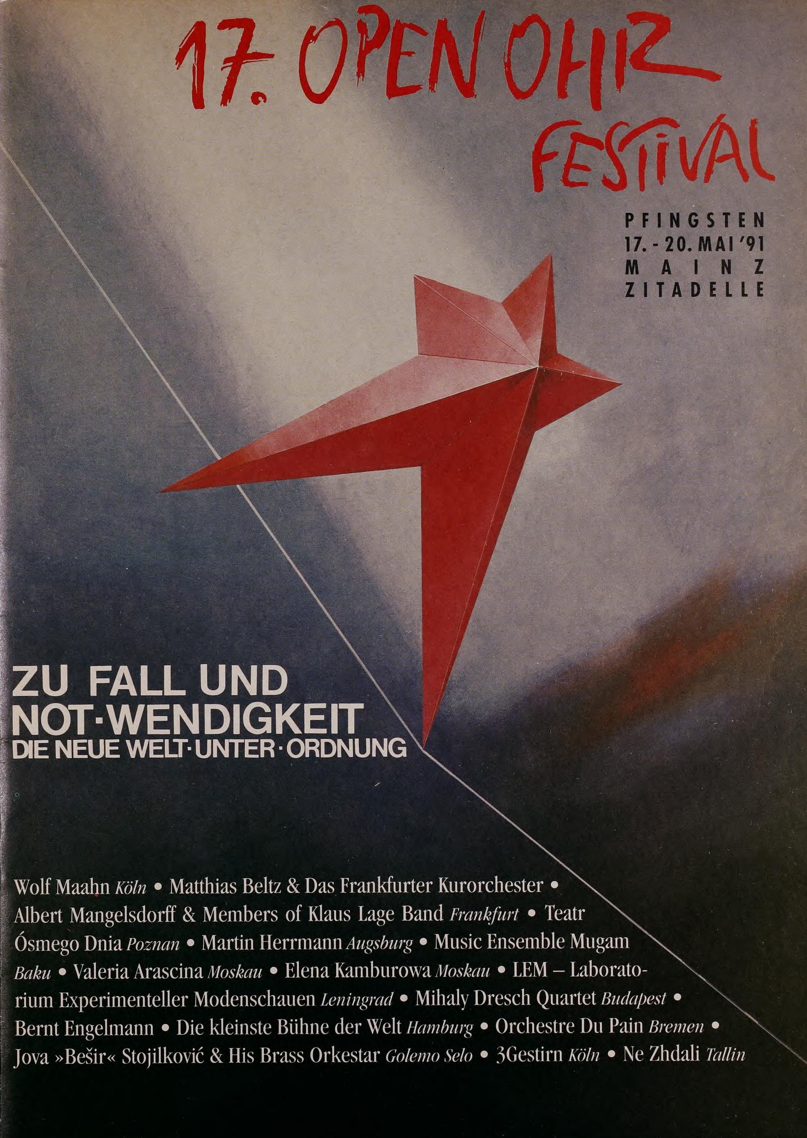 Cover 17. OPEN OHR 1991 PGH