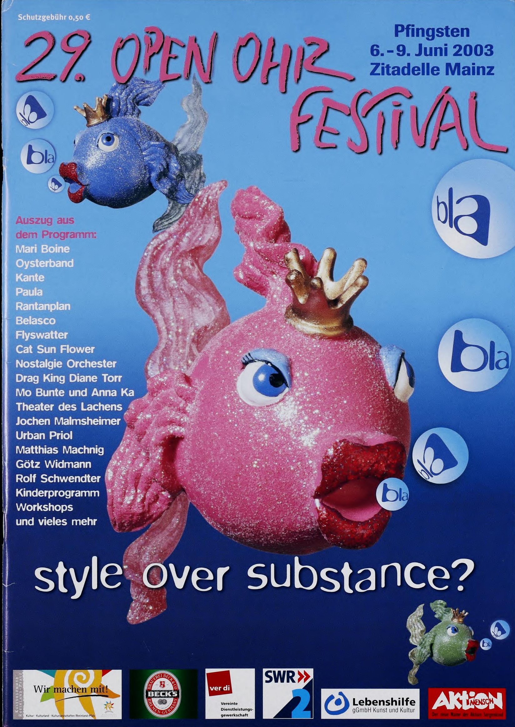 Cover 29. OPEN OHR 2003 PGH